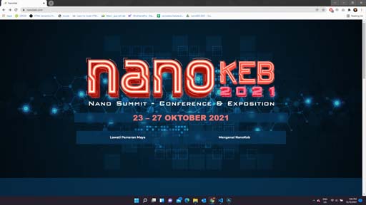 NanoKEB Website screenshot